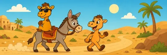 Kamal's Adventures: The Donkey's Face